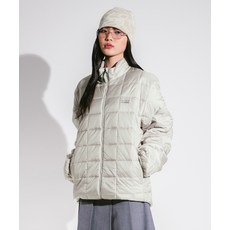 LMC LIGHT WEIGHT PACKABLE PUFFER JACKET gray
