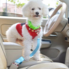 반려동물 안전 벨트 조절형 애견용 차량용 강아지 안전 벨트 자동차 스트랩 하네스 나일론