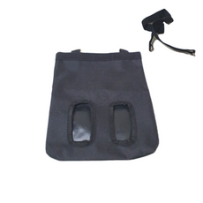 펫똑 대형 토끼 기니피그 건초렉 건초통 바구니 주머니, 검정, 1개