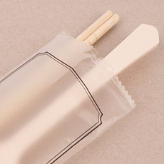 제미네 일회용 수저세트 식당수저세트