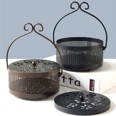 엔틱 인테리어 모기향 받침대 거치대 통 61944ea 1(PC), 색상