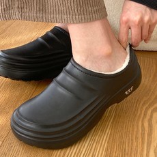 비에스큐티바이클래시 GO13 로체스터 윈터 털 슬리퍼 - BLACK160836