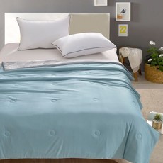 【Galatea葛拉蒂】150X190cm涼感大豆纖維涼被 多色素色任選(四季被 冰絲被 冰涼被 夏被 涼感被), 星辰灰