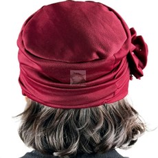 비즈 꽃모자 70대할머니모자