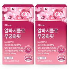 올리트루 알파CD 무궁화핏, 2개, 60정