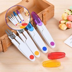 쌍문상회 실밥제거 낚시줄 커팅 뚜껑 봉제 쪽가위 KK330 다용도쪽가위 40872EA, 옐로우