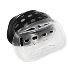 스몰페이즈 헬멧 부착 턱받침 자전거헬멧어린이, 블랙