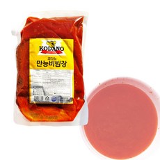 달디단마켓 코다노 만능비빔장 2kg 비빔면 소스 업소용, 1개