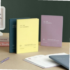 플래너 2026 먼슬리 아이코닉 스케줄러 PVC커버 더 다이어리 L 59000EA 1EA, 02 라벤더