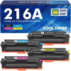 Cool Toner TN248 MFC-L3760CDW TN248XL TN-248XL 硒鼓：兼容 MFC-L3740CDW MFC-L3740CDWE TN-248 Brother DCP, 216A+4PK+Black Cyan Yellow Mag