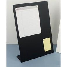 알샵 스탠딩 자석 보드판 A4 메뉴판, 검정