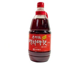 대양물산추자도멸치액젓2kg, 2kg, 1개