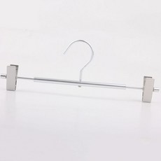 鋁合金褲夾 新款防掉 可調節 強力防滑防風無痕褲架, 銀色,5支裝, 1個