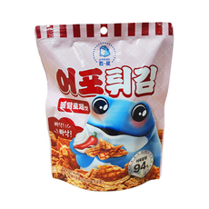 진로 어포튀김 불닭로제, 14개, 40g