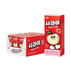 남양 제로슈거 사과야 190ml 48팩, 48개