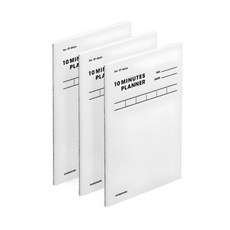 모트모트 텐미닛 플래너 31DAYS, 컬러 화이트 색, 9개