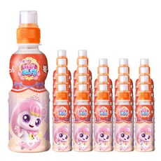 웅진 캐치 티니핑 복숭아맛, 200ml, 23개