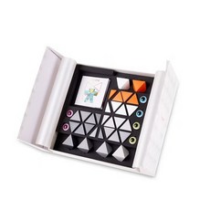 Trido 白銀時代Greyscale磁力積木 12/24/36PCS 磁性積木 兒童益智玩具 育兒選物, 1個, 36PCS