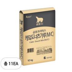 곰표 케잌 도너츠 가루 M/C, 10kg, 11개