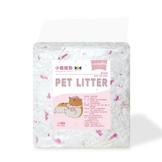 寵樂俠 倉鼠紙棉 輕柔觸感無塵紙墊料 倉鼠墊材 保暖舒適, 1個, 水蜜桃香款-無花, 450g