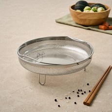 모던하우스 요리가 편해지는 스텐 펀칭 핸들형 찜기 22CM CK0526012, 1개