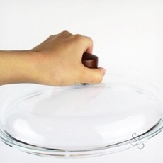 쏨숭 투명 내열 유리뚜껑 24cm 궁중팬뚜껑, 1개