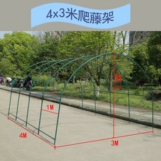 넝쿨지지대 장미 포도나무 식물 야외정원 아치 터널형, 길이 4너비 3높이 2.2미터, 1개
