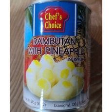 쉐프스초이스 람부탄 파인애플 통조림, 1개, 565g