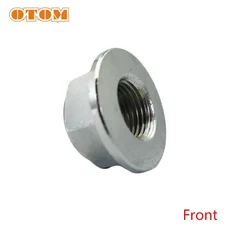 OTOM 오토바이 M16M22 전면 및 액슬 너트 혼다 CRF250R Motocross 용 스테인레스 스틸 육각 나사, 03 Front Axle Nut_01 CHINA, 1개