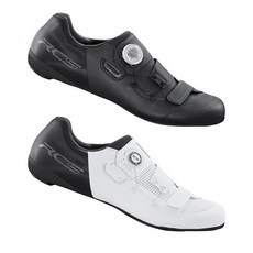 SHIMANO【RC502】寬楦版公路車鞋，旋鈕式卡鞋，盒裝公司貨【SH-RC502】, 502黑色,43