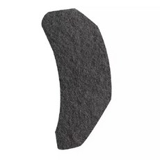 【曼德旺】烘衣機濾網 乾衣機濾網【買十送一】適用三洋 國際 東元 聲寶 通用型不織布濾網, 乾衣機-進氣濾棉-黑色, 1個