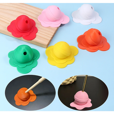 리빙쉘 추파춥스 볼펜꽂이 연필꽂이, 2개, 핑크+옐로우