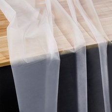 반투명 TPU 필름 매트 샌드 그레인 표면 DIY 백 액세서리 공예, 1개, 하얀색