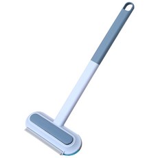 多功能除毛刷【JJ0952】- 長柄除塵刷、沙發清潔刷、床鋪除毛神器、乾濕兩用清潔刷, 灰藍色, 1個