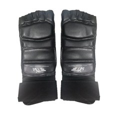 태권도 손발 보호대 복싱 킥복싱 무술 대회용, 1개, 5. XL / C. Black foot guards
