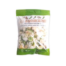 6가지 야채가 들어있는 찌개용 혼합야채, 2개, 500g