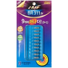제이레이 BR 311전지 10개입 전자케미 배터리, BR311 (10개입), 1개 BR311 (10개입), 1개