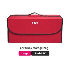 자동차 트렁크 수납 박스 여행용 휴대용 접이식 가방, 1개, 3. L-red-1PCS