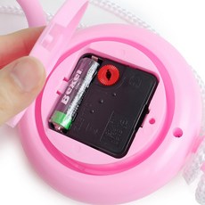 마켓프렌드 욕실방수시계 아날로그탁상시계, 아이보리