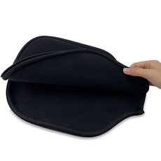 피클볼 패들 라켓 블랙 커버 운동 패들, 1개