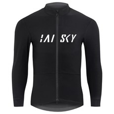 BAISKY 男款雙拉鍊抓絨長車衣