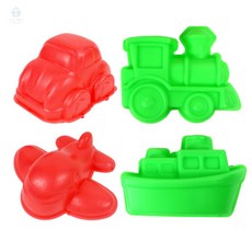 초아디자인 모래성 모래틀 세트4종 모래아트