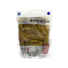 무치고 국산 삶은 토란대 400g 국내산 데친 자숙 토란대 나물, 1개