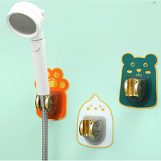 yeyes-01 선명한색상 만화스타일 욕실샤워홀더 360도조절 다양한색상 선택가능한 제품(하네르 유한회사 Co. Ltd.)트랜드, 녹색+주황색+흰색