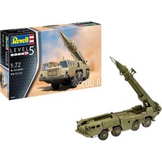 레벨 Revell 3332 Scud-B 플라스틱 모델 키트 액세서리 미도장, 1개