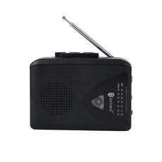 투명 카세트플레이어 레트로 라디오 워크맨 카세트 빈티지 TON007B 투명 블루투스 없음, 블랙, TON009 블랙 있음