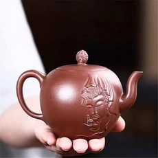 張美瓊老師宜興原礦半手工紫砂鳳鳴壺(美人尖鳳鳴壺全安包裝), 1個, 張美瓊老師宜興原礦半手工紫砂鳳鳴壺(美人