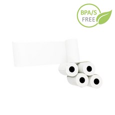바이메리 한솔제지 57X30 10롤 무지 포스용지 감열지 가정용 혈압계용지 PDA 휴대용단말기용 타코메타용지 BPAFREE/B