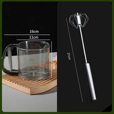 미가루채 채망 베이킹 거름채 10cm40메쉬 밀가루채망 반자동 건지기 케익 케이크, 투 싱글체 반자동 거품기, 1개