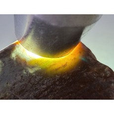 七彩翡翠 危料 瓜料 瓜地馬拉 脫砂 發黑 原石 賭冰種牌子戒面 169g, 1個